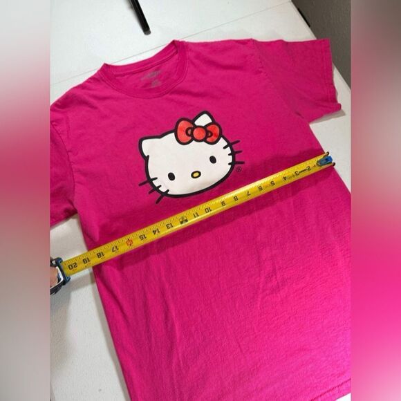 AntiSocial Social Club x Hello Kitty Pink T-shirt Men's size M - Picture 4 of 7